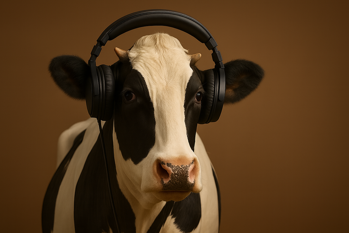 Quand la musique attire les vaches