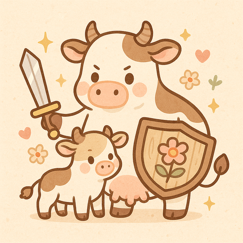 Pas touche à mon veau